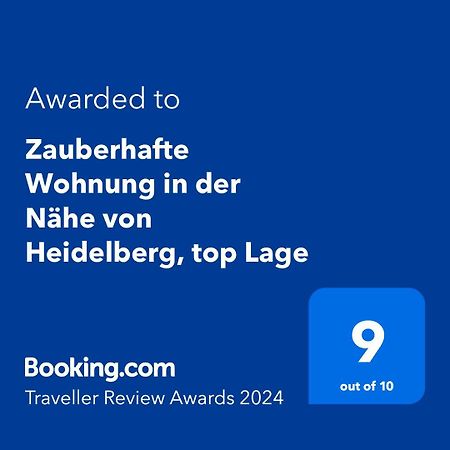 Zauberhafte Wohnung In Der Naehe Von Heidelberg, Top Lage Hirschhorn Dış mekan fotoğraf